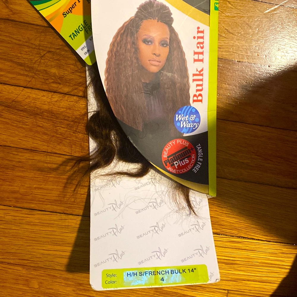 100% human hair bulk for braiding